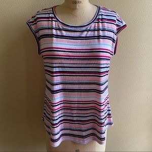 Elle striped blouse —size S